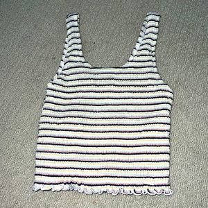 ribbed hollister tank top